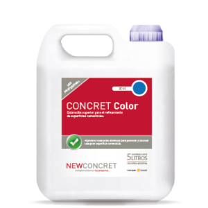 Concret Color 5 Litros | Coloración superior para el refinamiento de superficies cementicias.